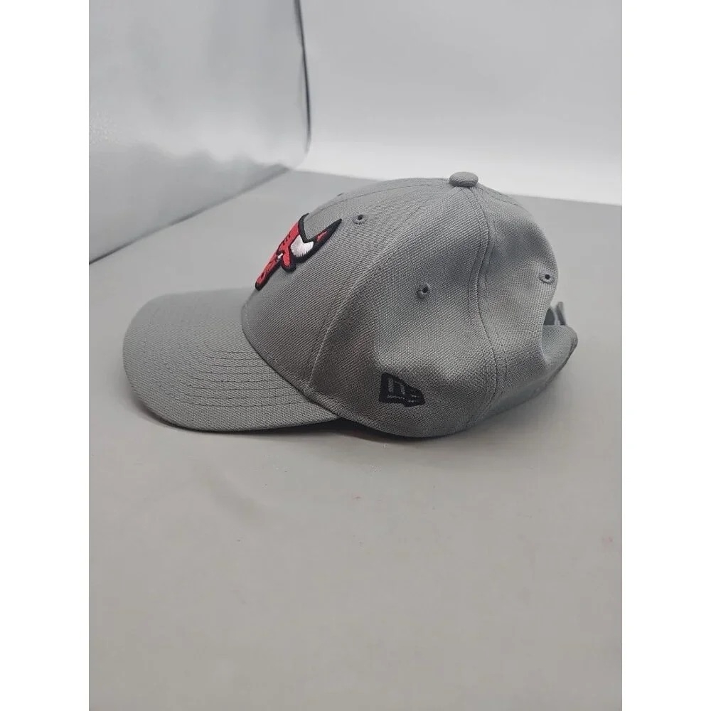 Chicago Bulls Mitchell & Ness NBA Snapback Hat Cap‎ 3D Logo Gray Youth